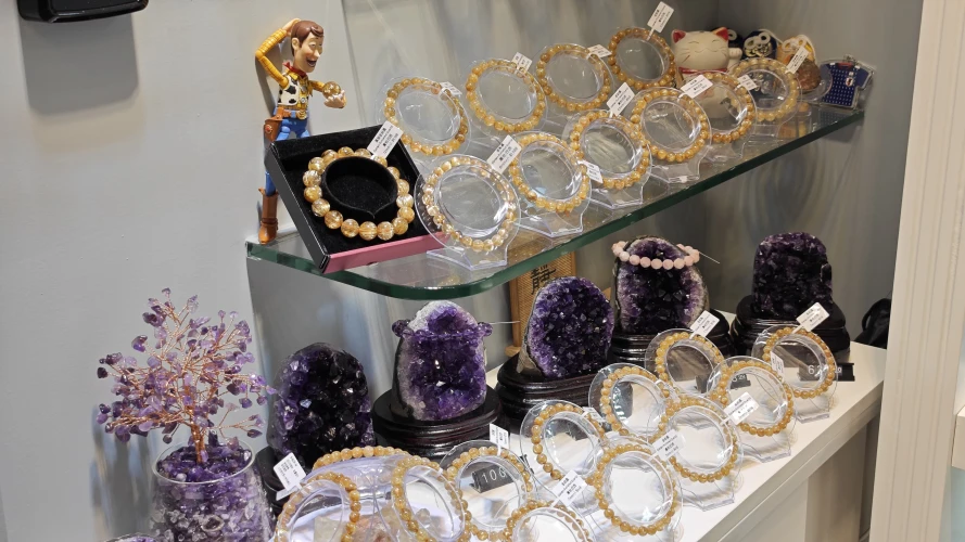 高利潤商場水晶零售店 